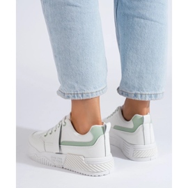 TRENDI Sneakers Con Moda In Ecopelle bianco 1
