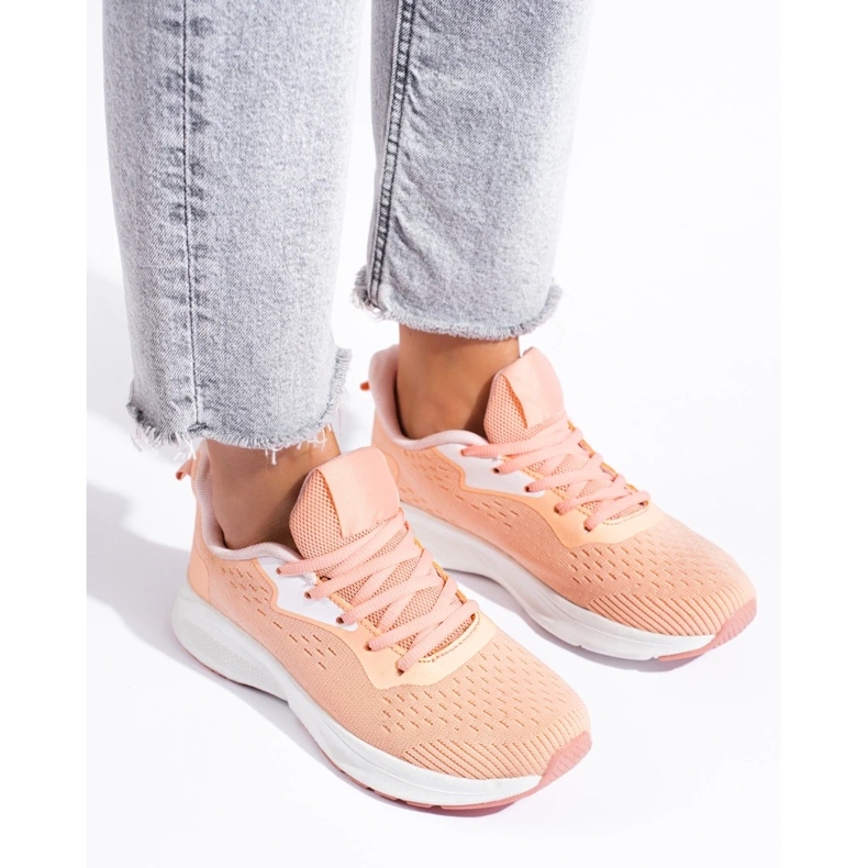 Scarpe sportive legate arancia 2