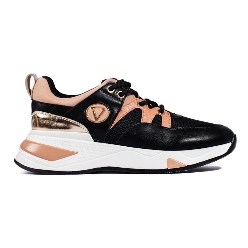 Sneakers VINCEZA alla moda nero 2