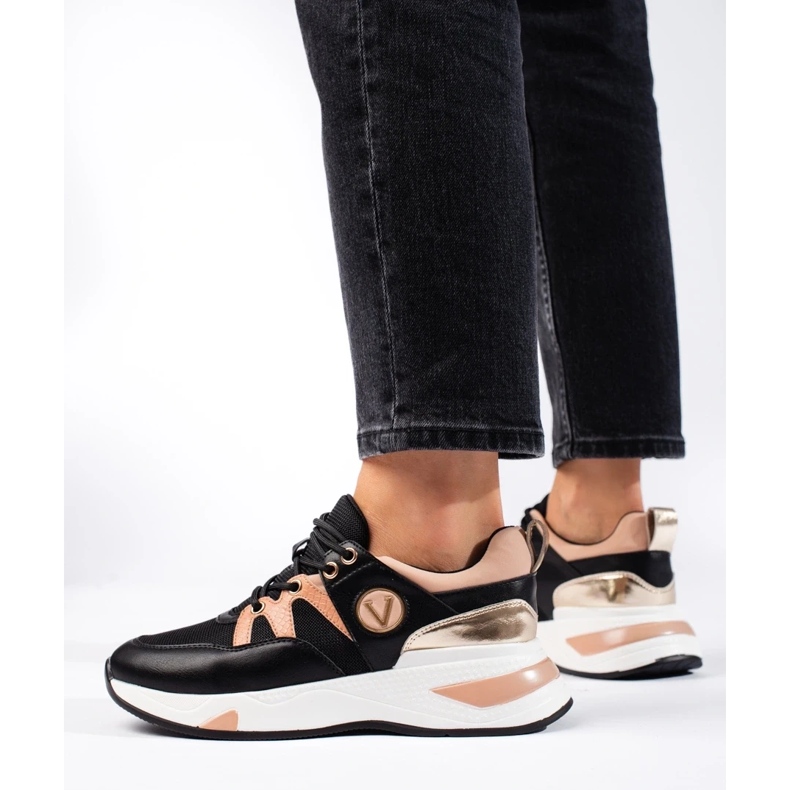 Sneakers VINCEZA alla moda nero 1