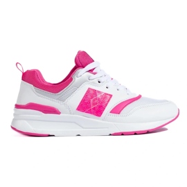 Scarpe sportive casual bianca 2