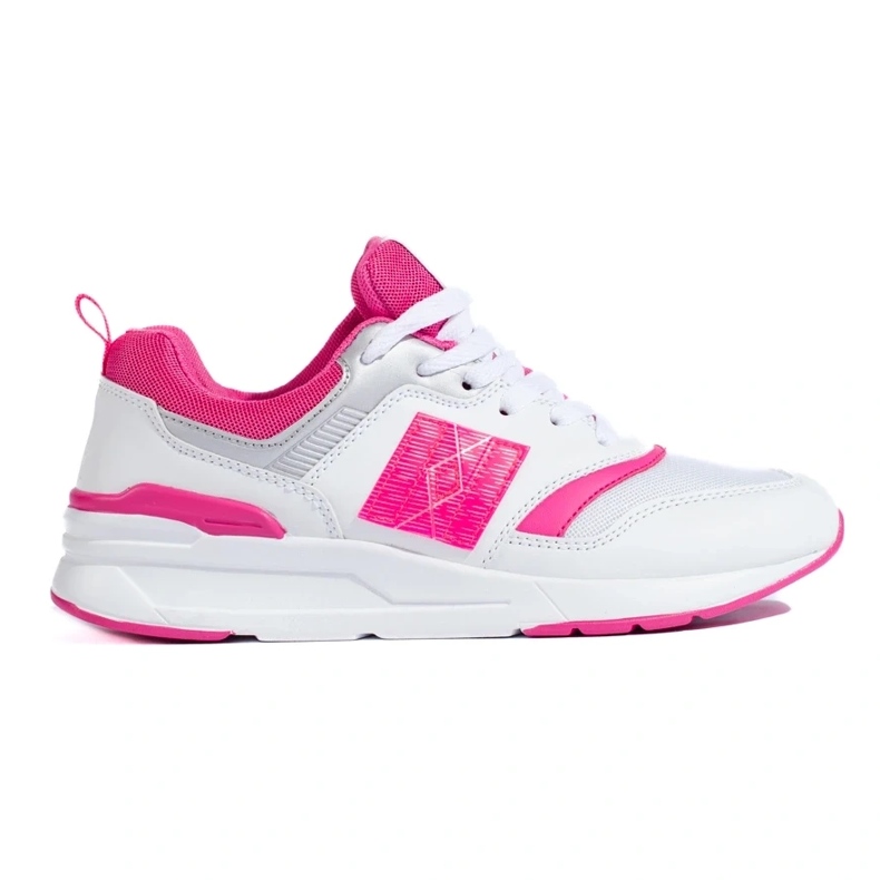 Scarpe sportive casual bianco 2