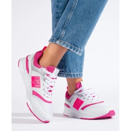Scarpe sportive casual bianca 1