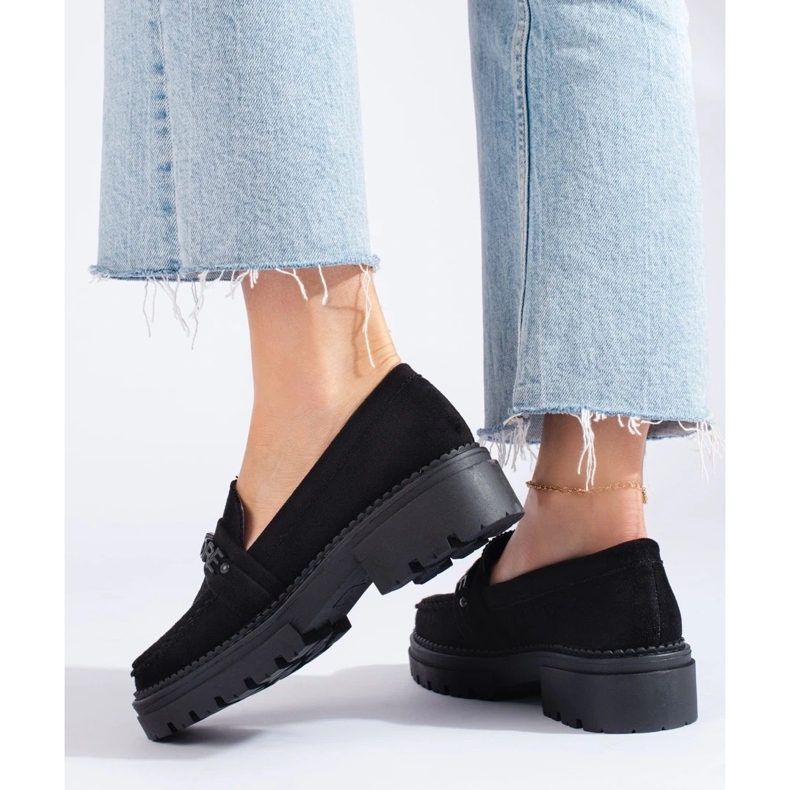 Mocassini La.Fi alla moda nero 1