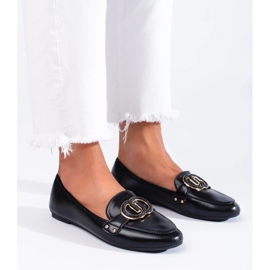 Diamantique Mocassini Con Ornamento nero 1