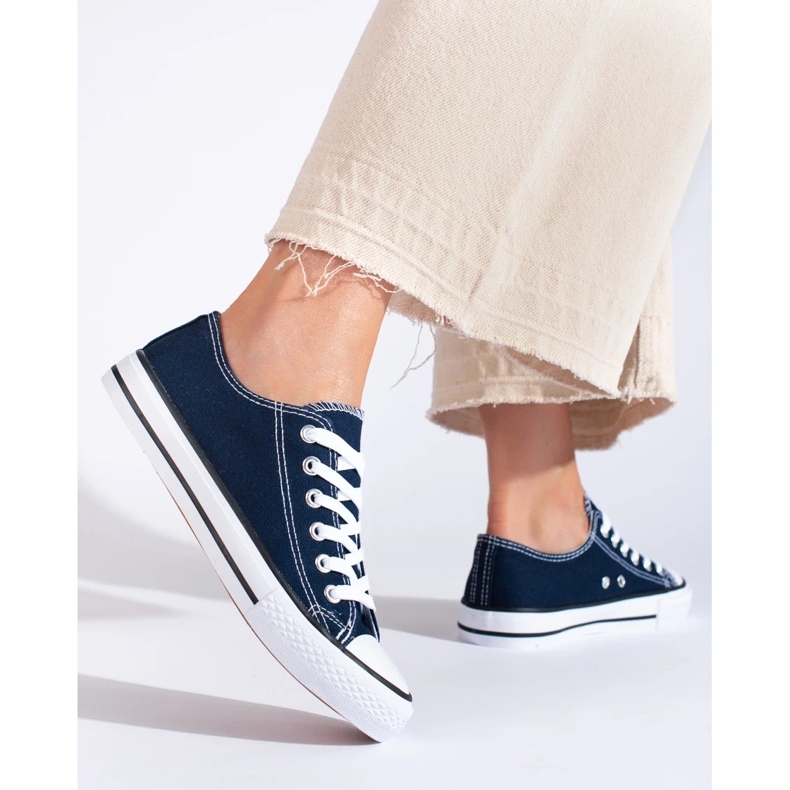 Sneakers da donna classiche blu 1
