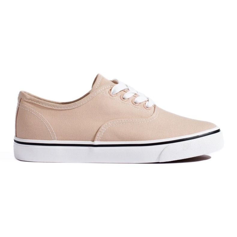 Sneakers da donna beige 2
