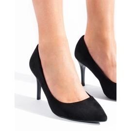 Goodin Tacchi in camoscio nero 1