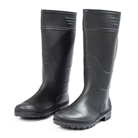 Galosce da uomo con tomaia alta nero 2