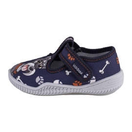 Ciabatte da bambino stampa Viggami Dingo blu 1