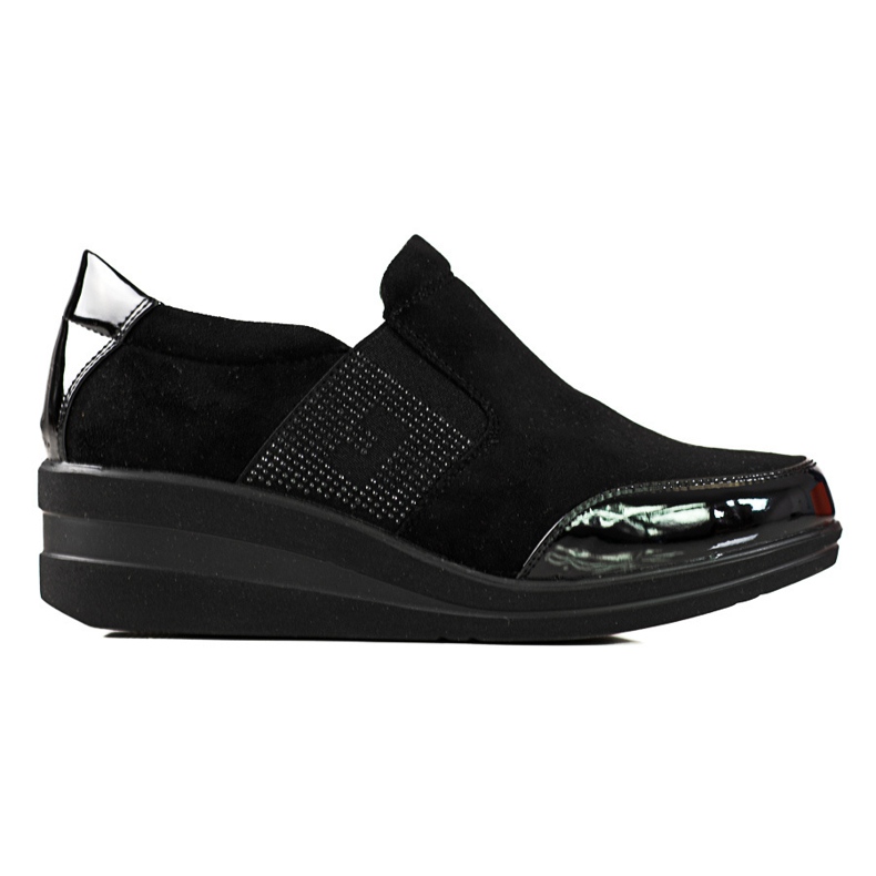 Stivali slip on da donna di Sergio Leone nero 1