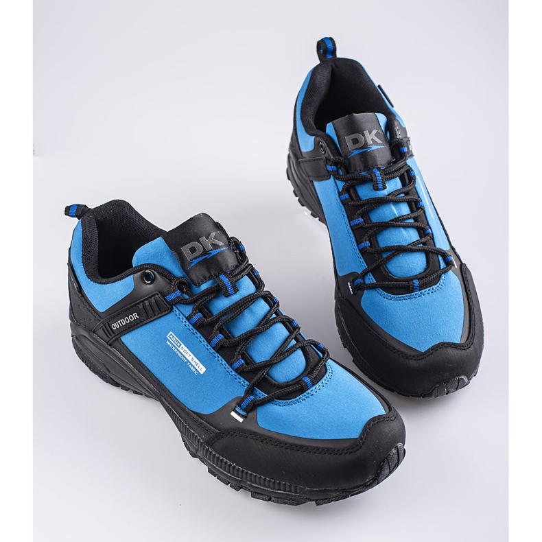 Scarpe da trekking da uomo DK blu nero 2