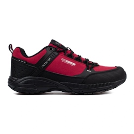 Scarpe da trekking da uomo DK bordeaux rosso 1