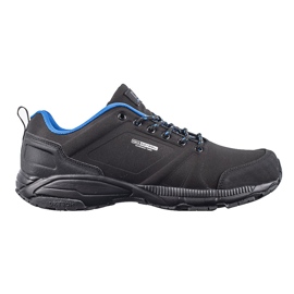 Scarpe da trekking da uomo DK nere e blu nero 1