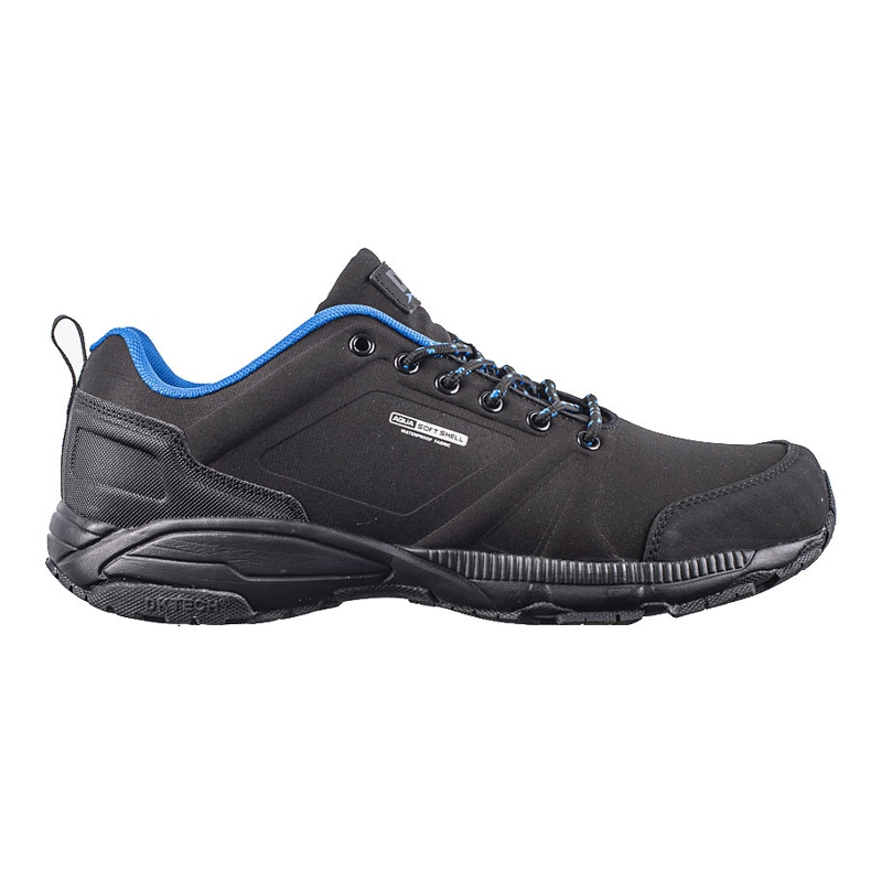 Scarpe da trekking da uomo DK nere e blu nero 1