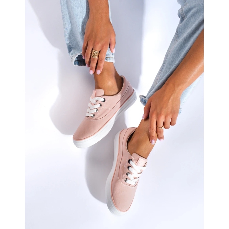 Sneakers Big Star KK274020 da donna rosa 1