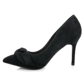Bestelle Tacchi in pelle scamosciata nero 1