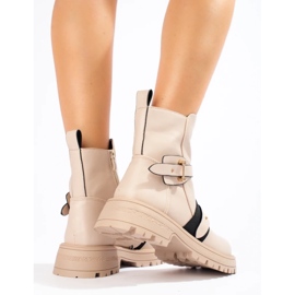 Borsette da donna beige con protezione 1