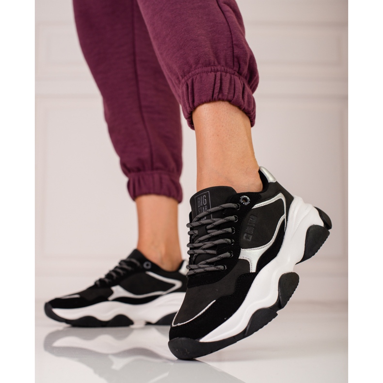 Sneakers Big Star da donna KK274383 nero 2