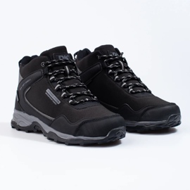 Scarpe alte da trekking da uomo con protezione DK nero 1