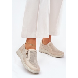 Scarpe da donna sulla piattaforma con Golden Castle d'oro 2