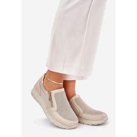 Scarpe da donna sulla piattaforma con Golden Castle d'oro 1