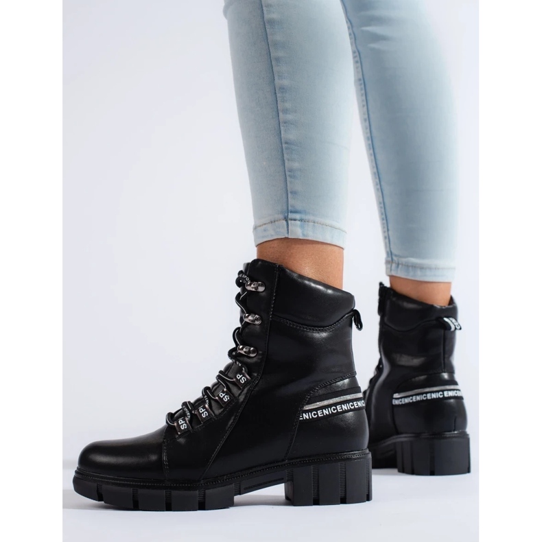 Borse stringate nere da donna nero 1