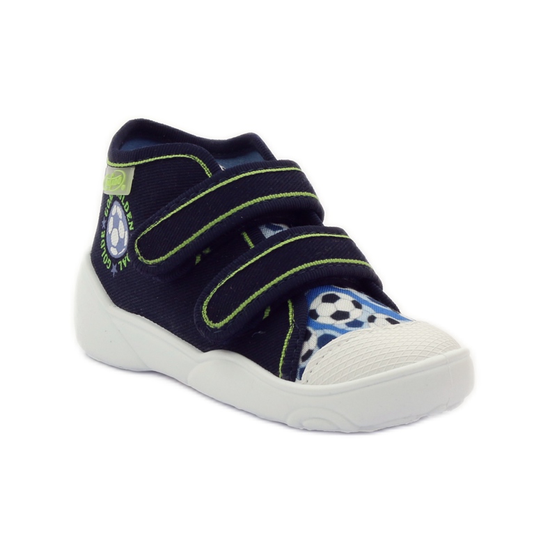 Befado scarpe per bambini sneakers ciabatte 212P052 blu navy blu bianco 1