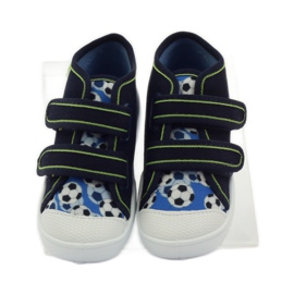 Befado scarpe per bambini sneakers ciabatte 212P052 blu navy blu bianca 4