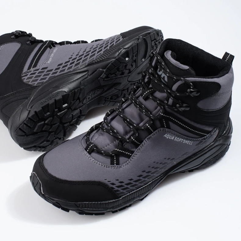 Scarpe da trekking da uomo DK grigio 1
