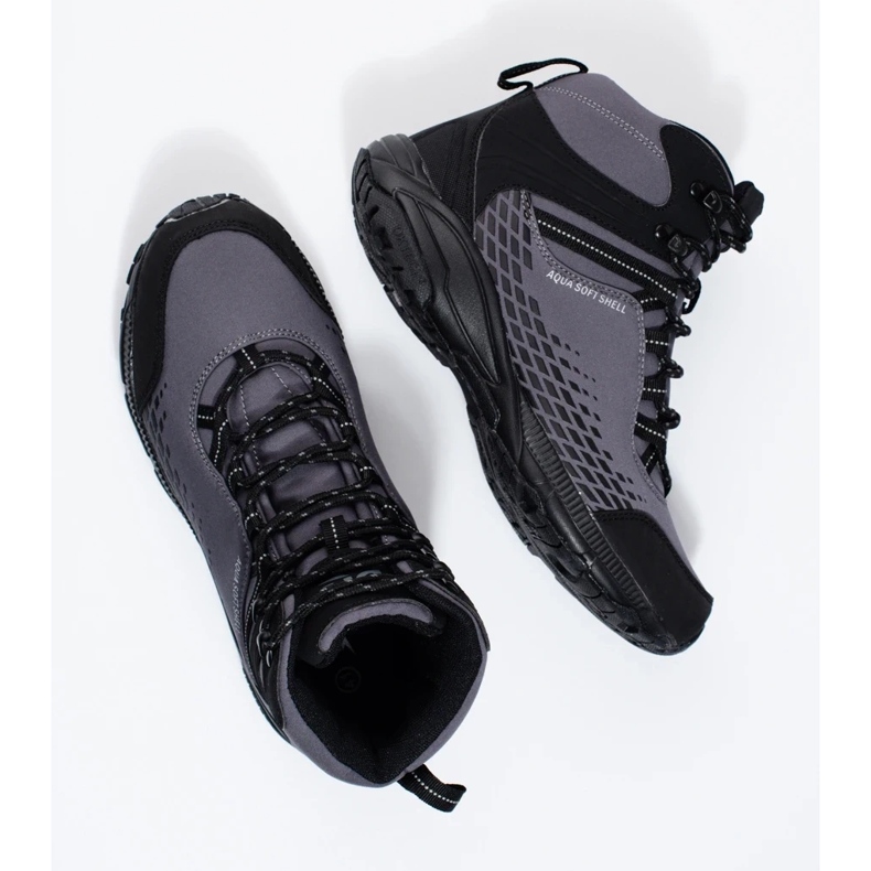 Scarpe da trekking da uomo DK grigio 2