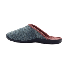 Befado scarpe da donna pantofole 235d151 pantofole marrone blu 2