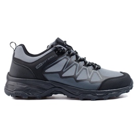 Scarpe da trekking da uomo grigie DK nero 2