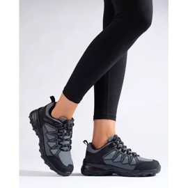 Scarpe da trekking da donna DK nero 1