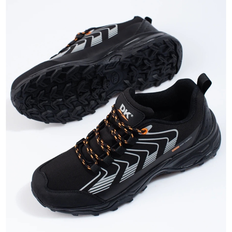 Scarpe da trekking da uomo Dk Softshell nere bianco 2
