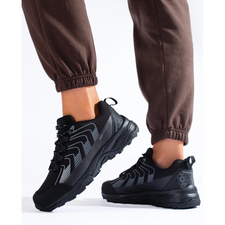 Scarpe da trekking da donna DK Softshell nere nero 1