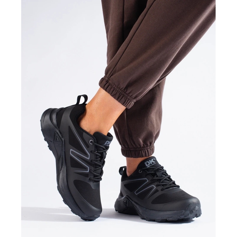 Scarpe da trekking da donna DK Softshell nere nero 1