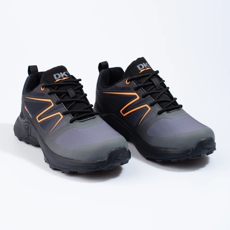 Scarpe sportive da uomo Softshell grigie DK nero 2