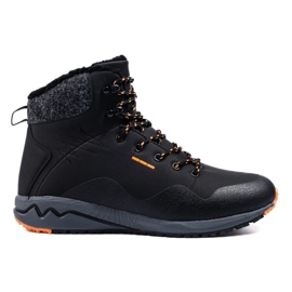 Calde scarpe alte da trekking da uomo Dk nero 1