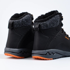 Calde scarpe alte da trekking da uomo Dk nero 2