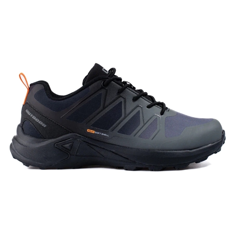 Scarpe da trekking da uomo DK Softshell grigie grigio 2