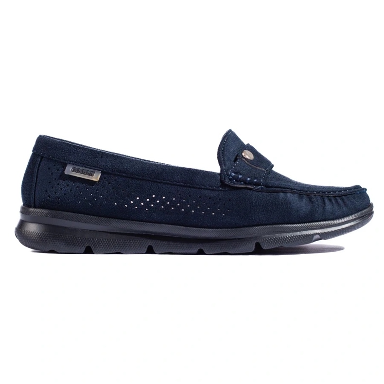 Goodin Mocassini da donna blu navy chiaro 2