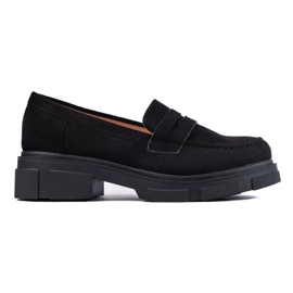 Scarpe da donna in camoscio nero 2