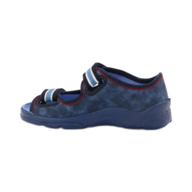 Sandali Befado 969x129 blu blu navy rosso 2