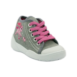 Ciabatte su sneakers Befado 218P048 konik rosa grigio 1