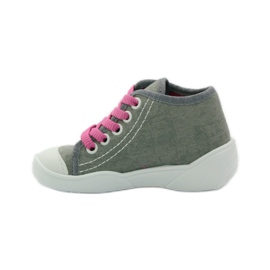 Ciabatte su sneakers Befado 218P048 konik rosa grigio 2