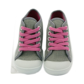 Ciabatte su sneakers Befado 218P048 konik rosa grigio 4