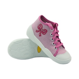 Befado scarpe per bambini, scarpe da ginnastica, pantofole 218p047 rosa 3