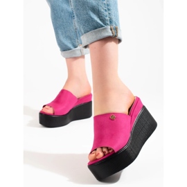 Zeppe da donna rosa 2