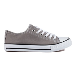 Classiche sneakers Shelovet grigie grigio 2